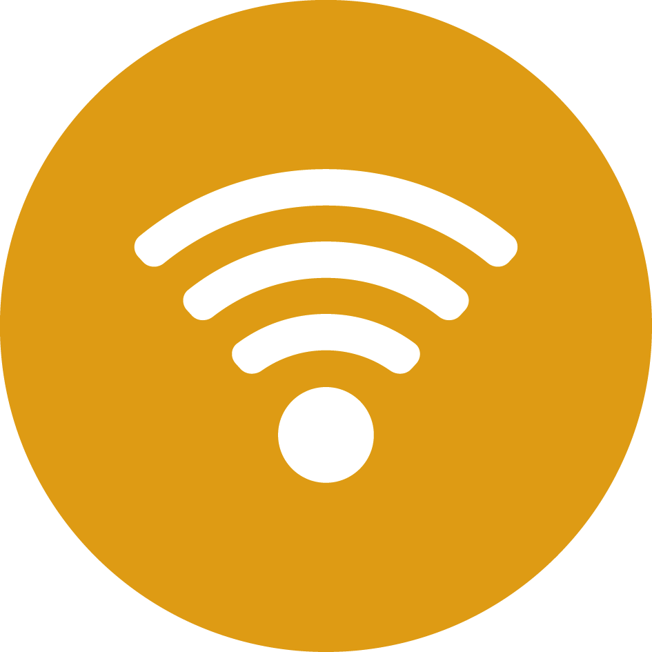 Wifi picto oranje